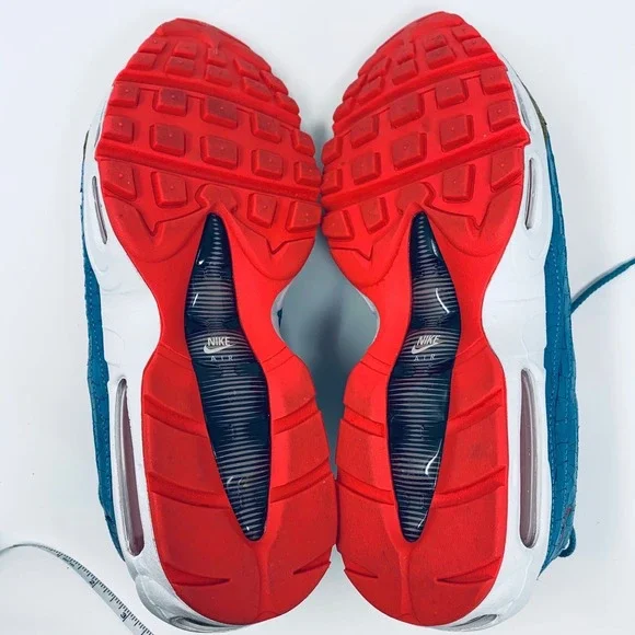 Nike Air Max 95 Premium By You Custom Womens Size 10 DH1570-991 Croc Reptile - Picture 5 of 9